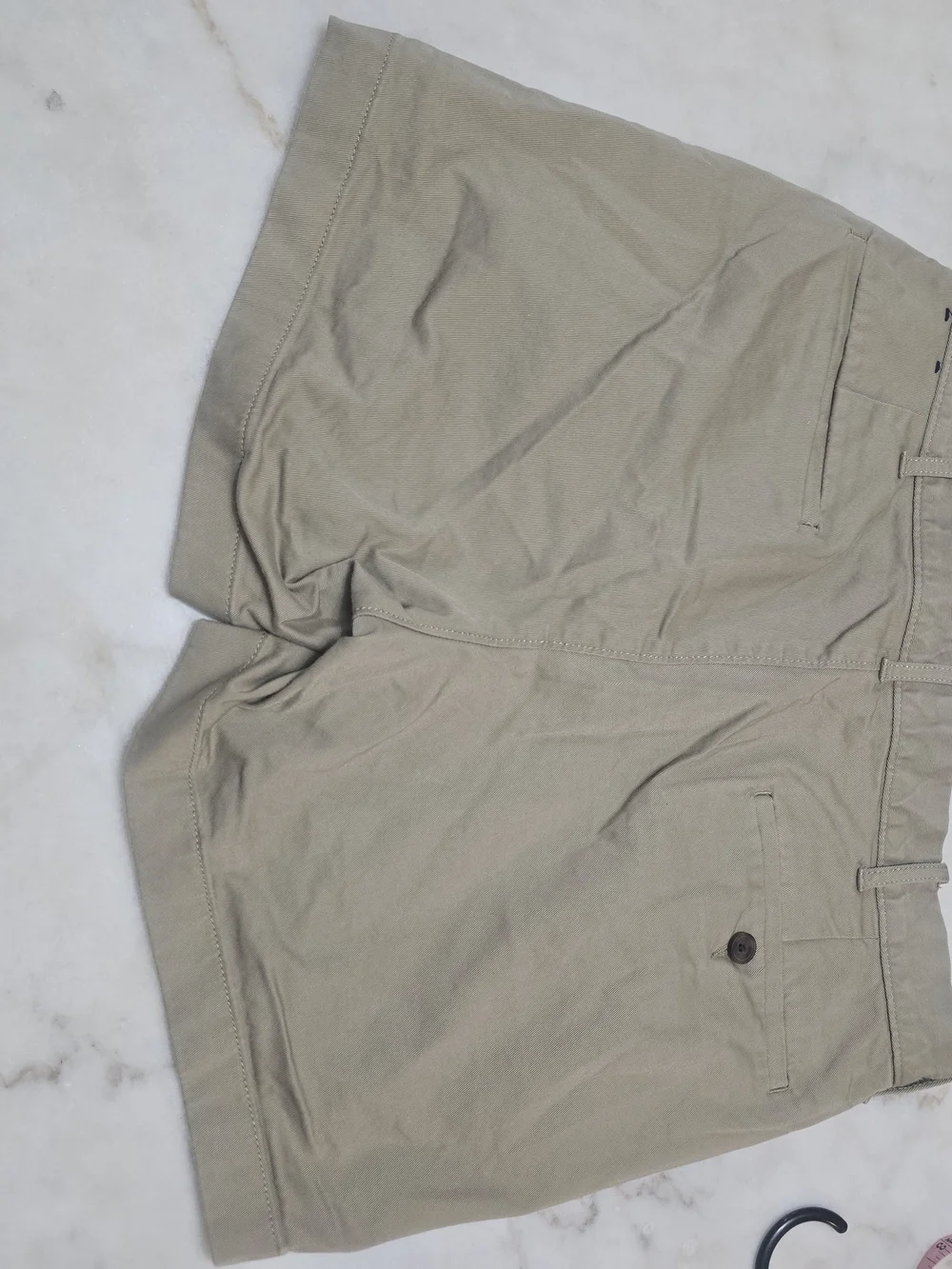 J. Crew MENS tretch Chino Shorts in Khaki